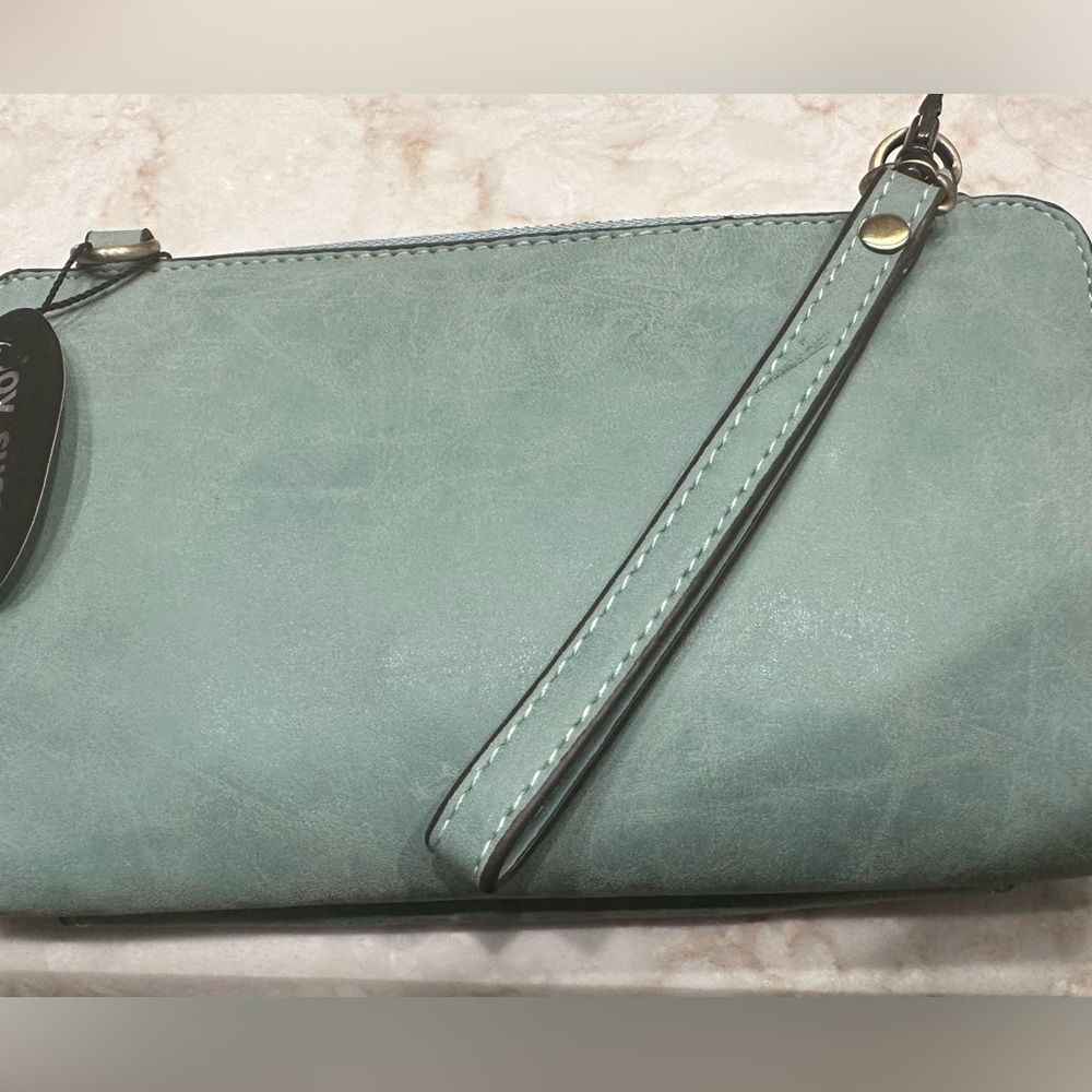 NWT Joy Season wristlet with thin shoulder strap